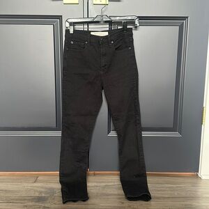 GAP Black True Skinny Super High Rise Jeans